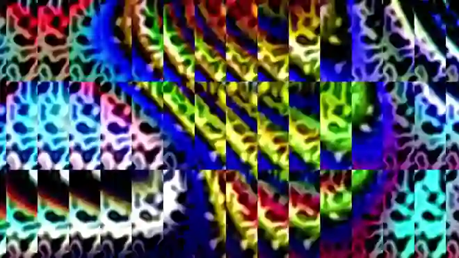 RainbowGridWave / Video 4